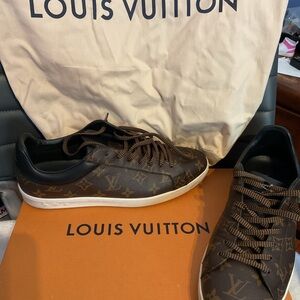 Louis Vuitton Brown Monogram Sneakers